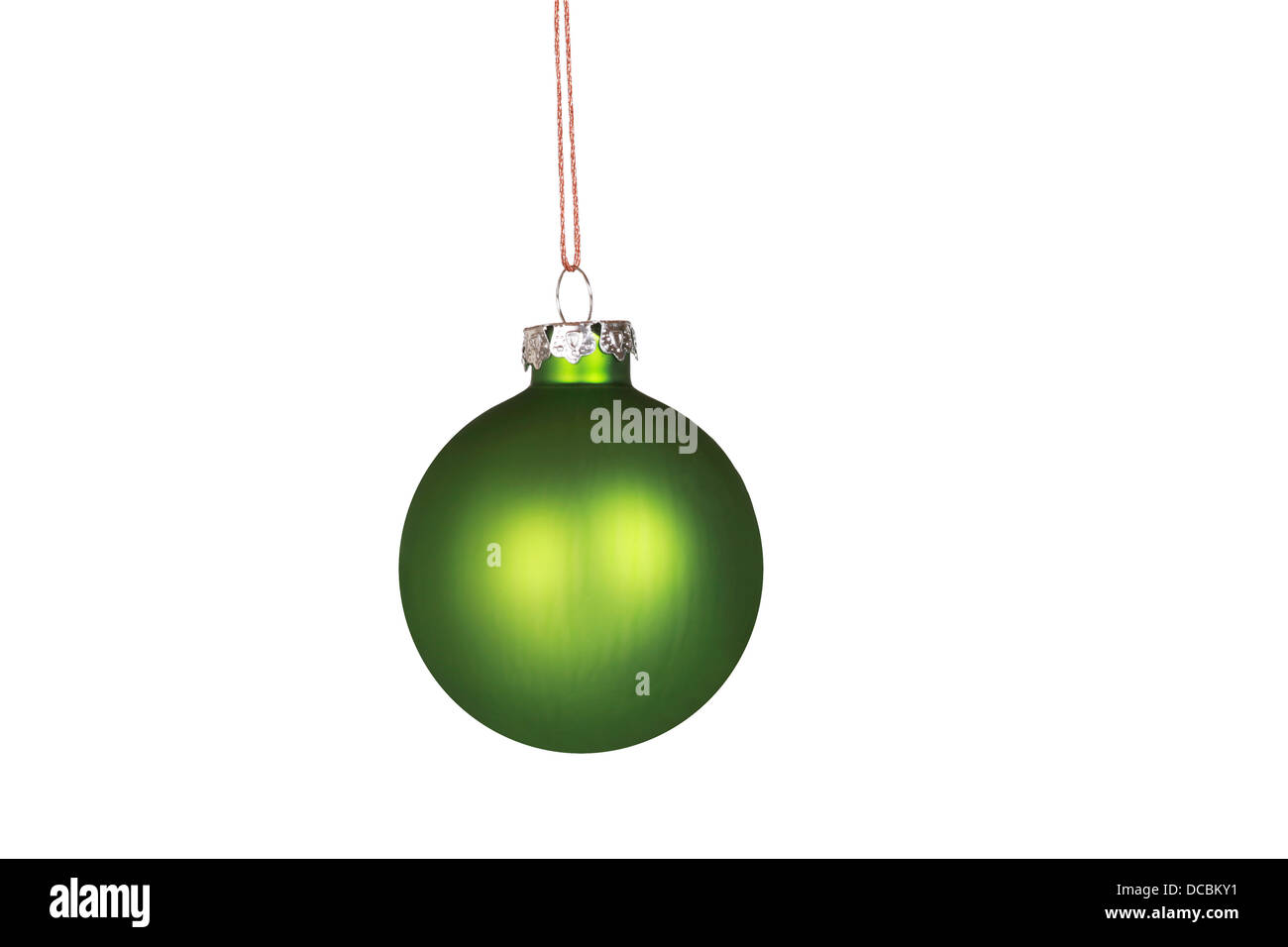 Simple green ornament Stock Photo