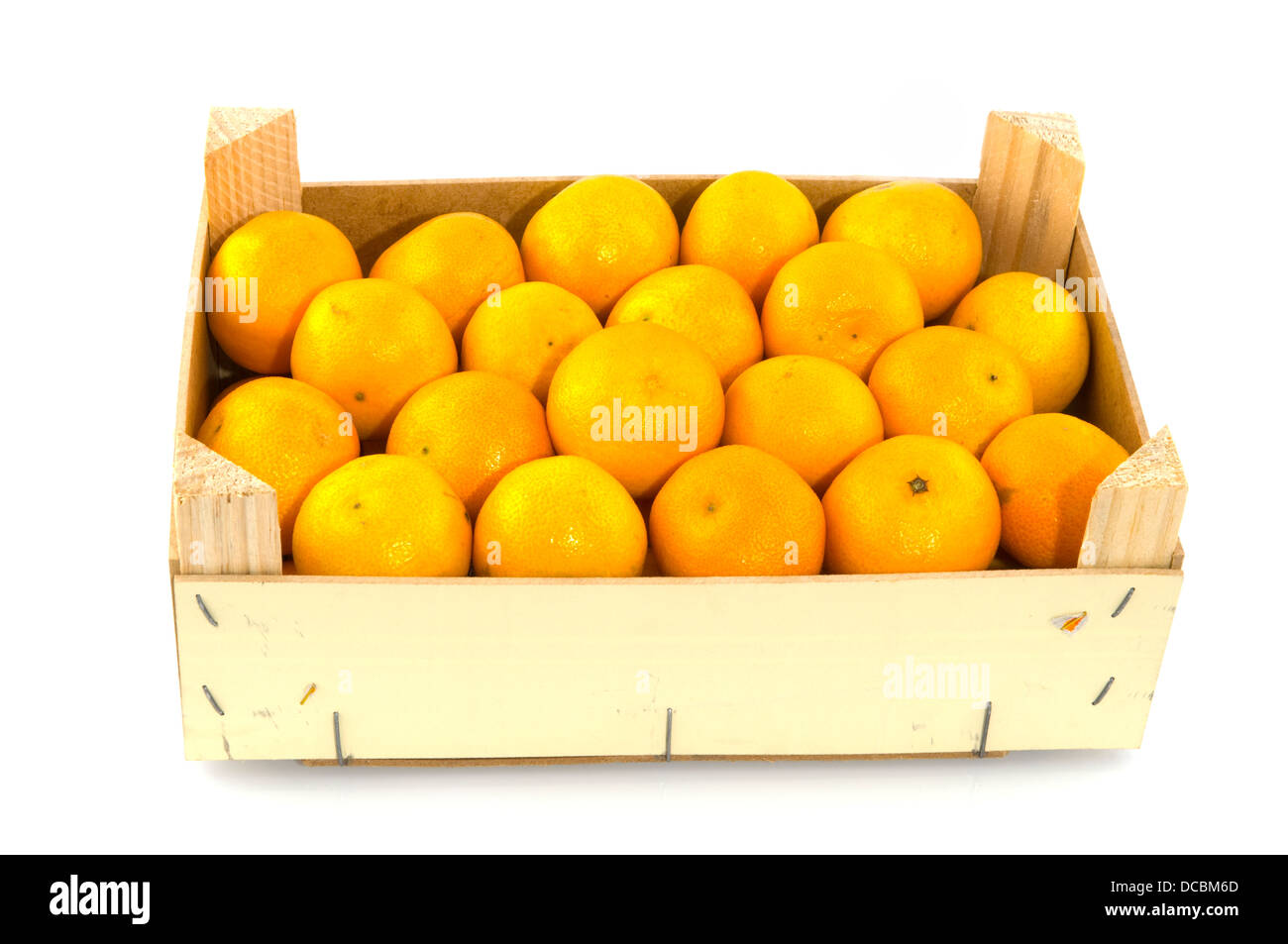 container filled with mandarins Stock Photo Alamy