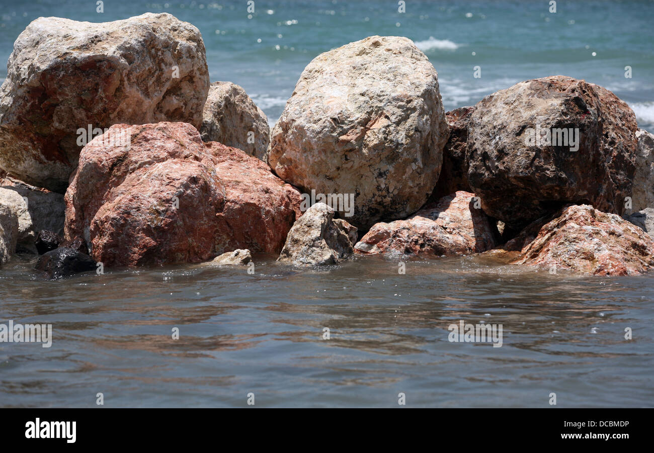 Smooth wet rock on hi-res stock photography and images - Alamy