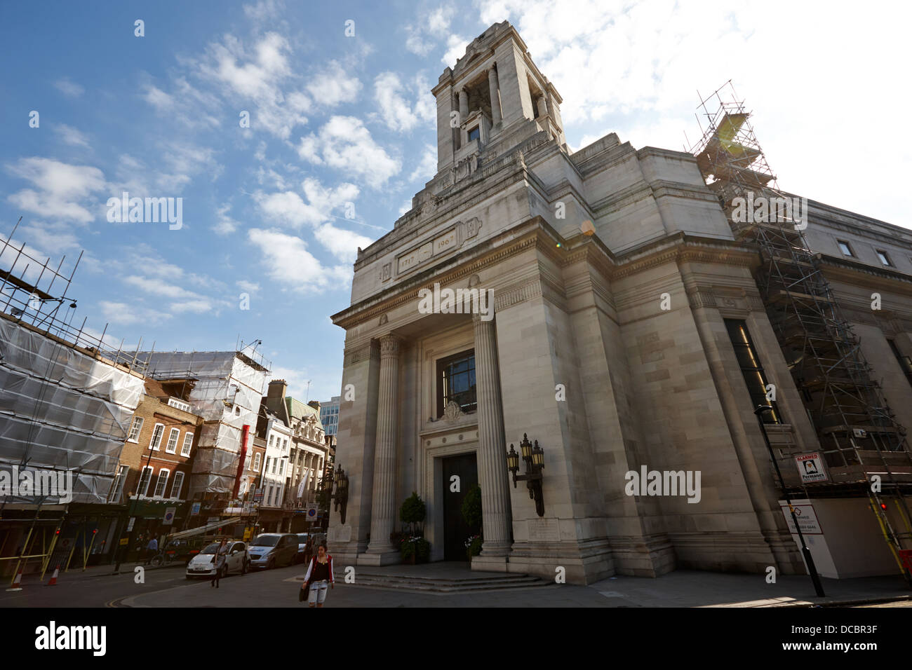 freemasons hall headquarters united grand lodge england London England UK Stock Photo