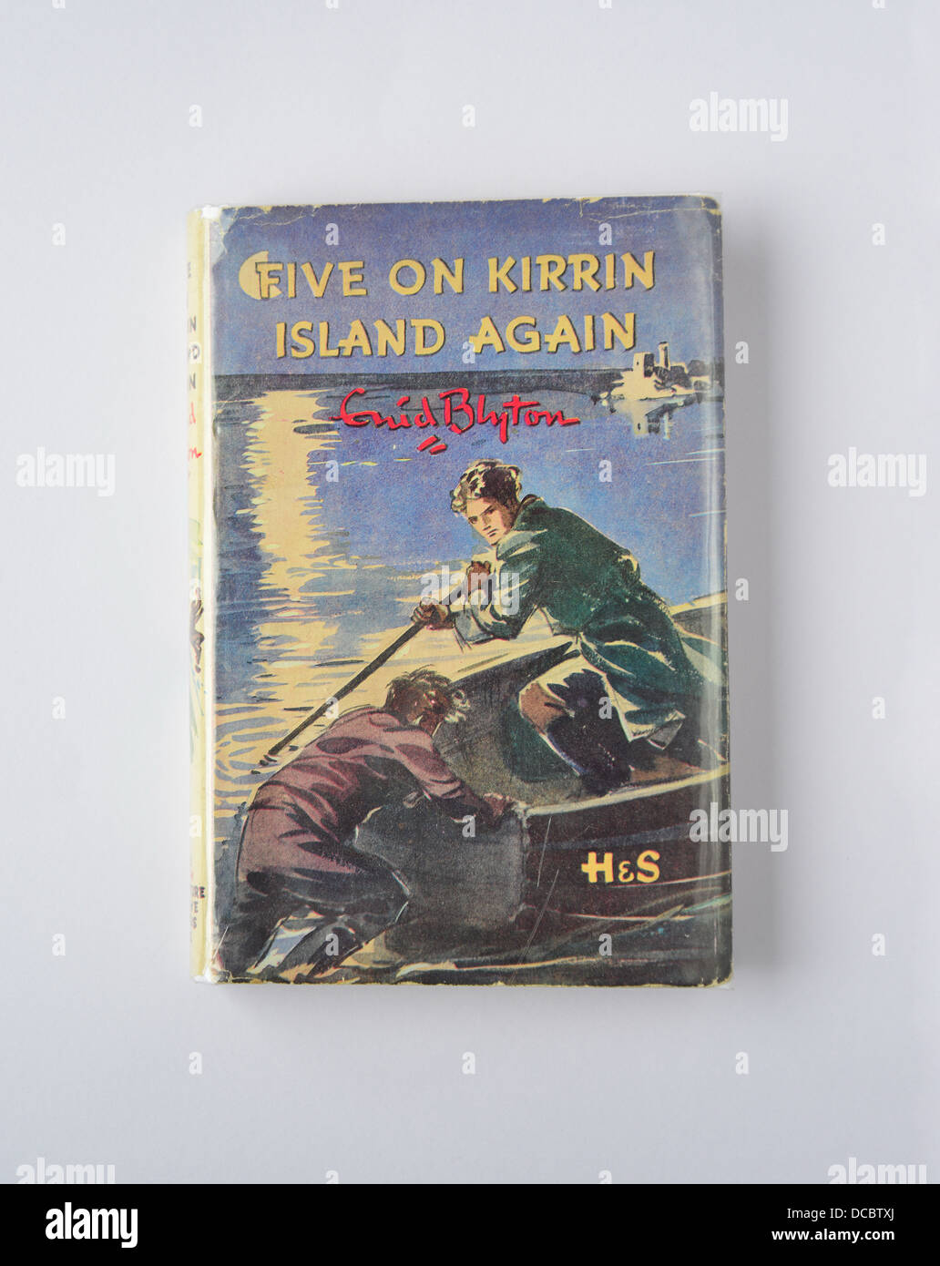 Enid Blyton's 'Five on Kirrin Island again' sixth Famous Five book, Surrey, England, United Kingdom Stock Photo