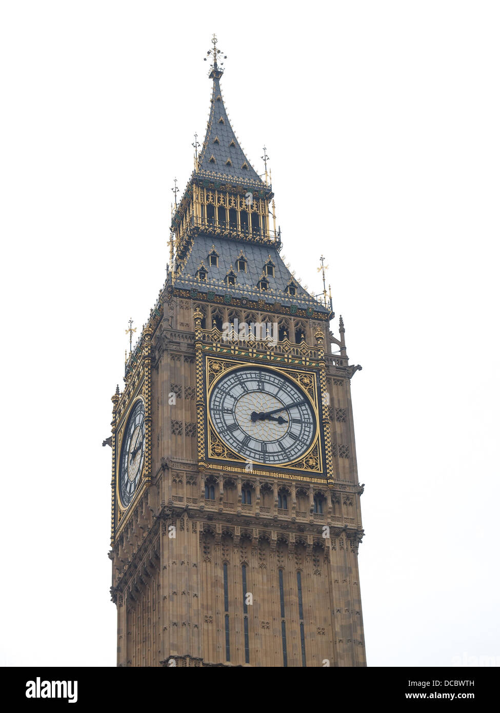 Big Ben Houses of Parliament Westminster Palace London Stock Photo