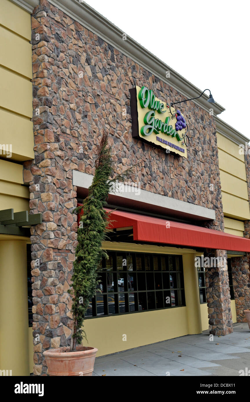 Olive Garden Italian Restaurant chain Stock Photo