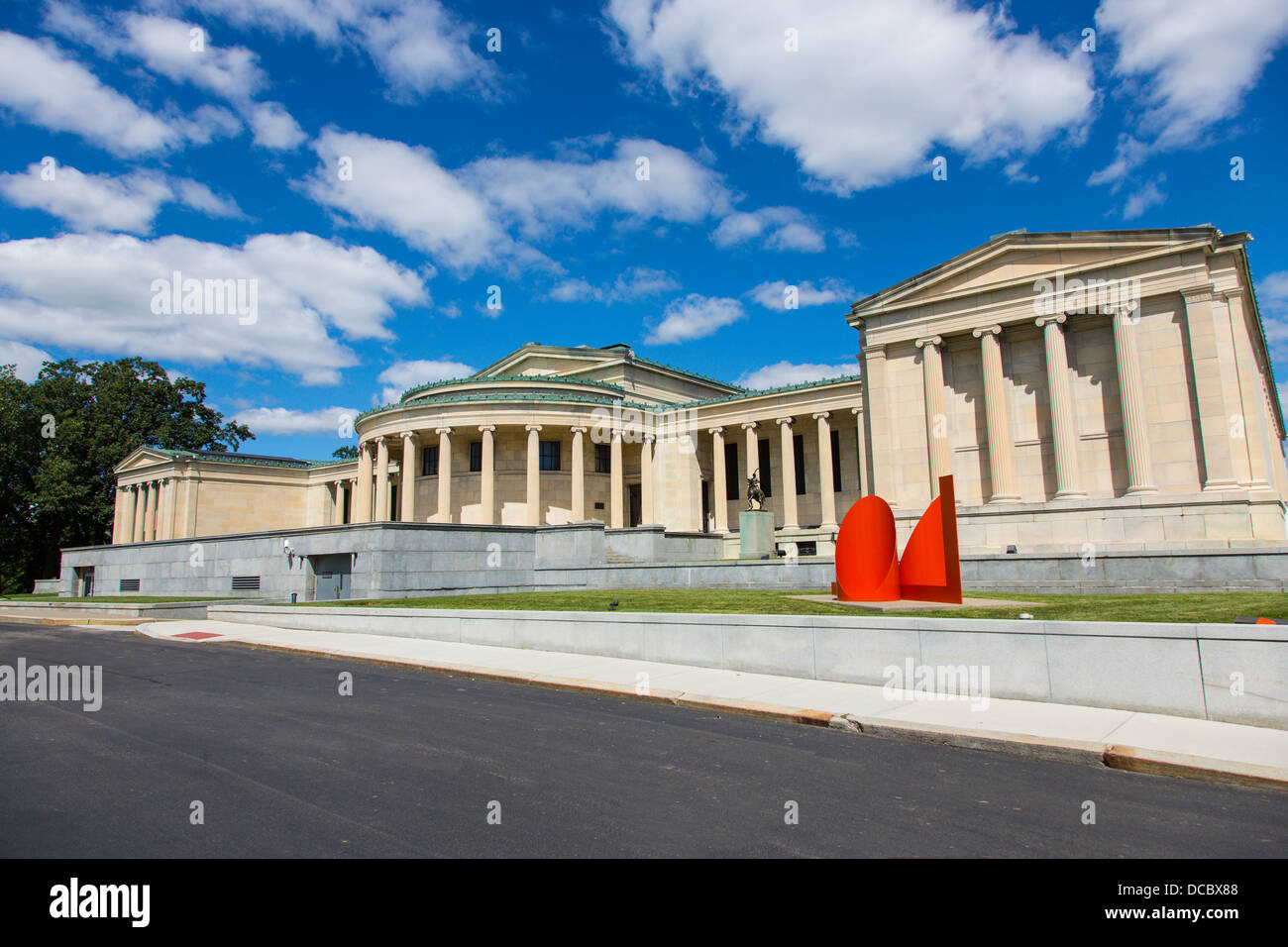 Albright Knox Art Gallery in city of Buffalo New York, United States Stock Photo