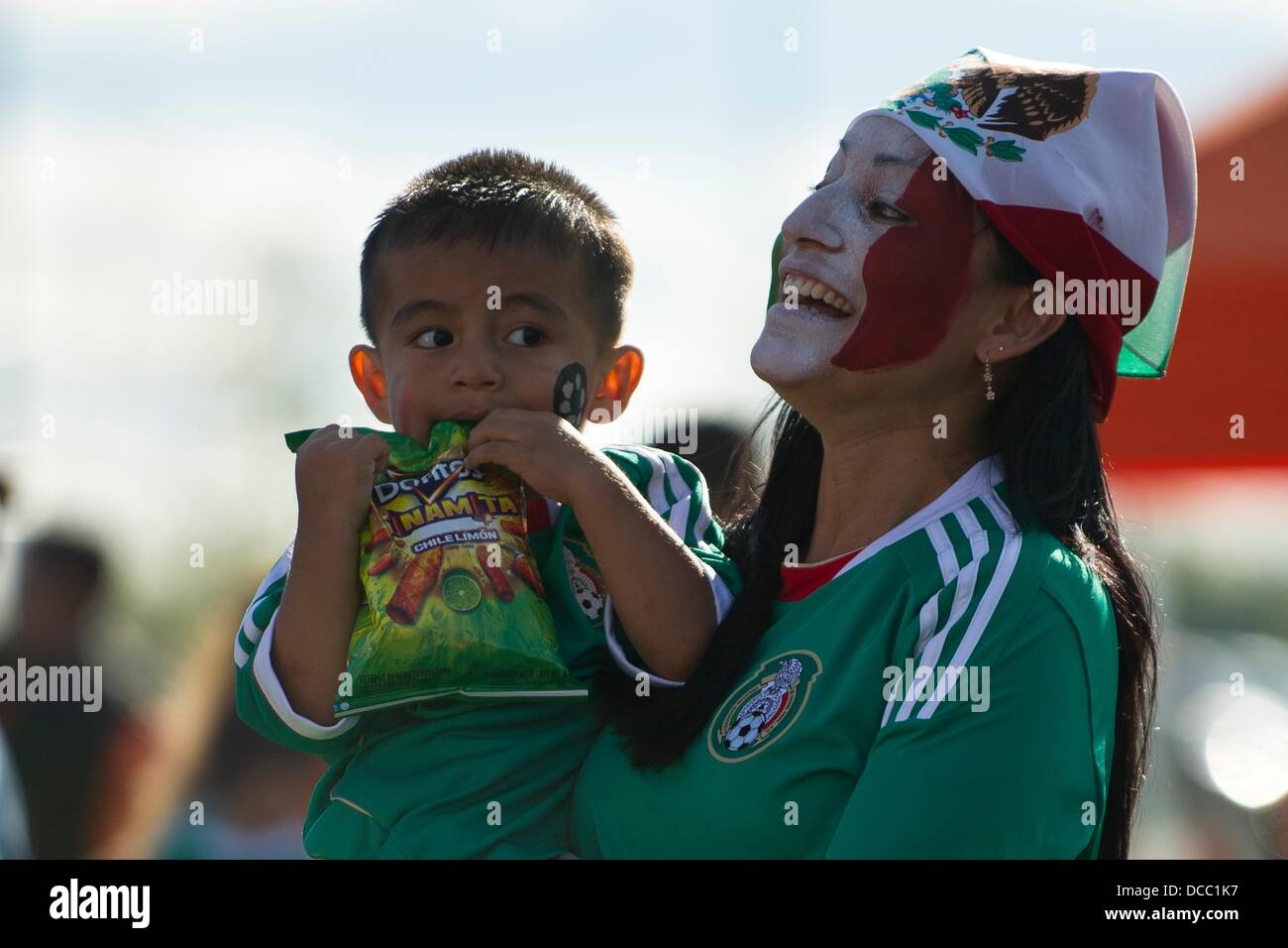 Mexican female soccer fan hires stock photography and images Alamy