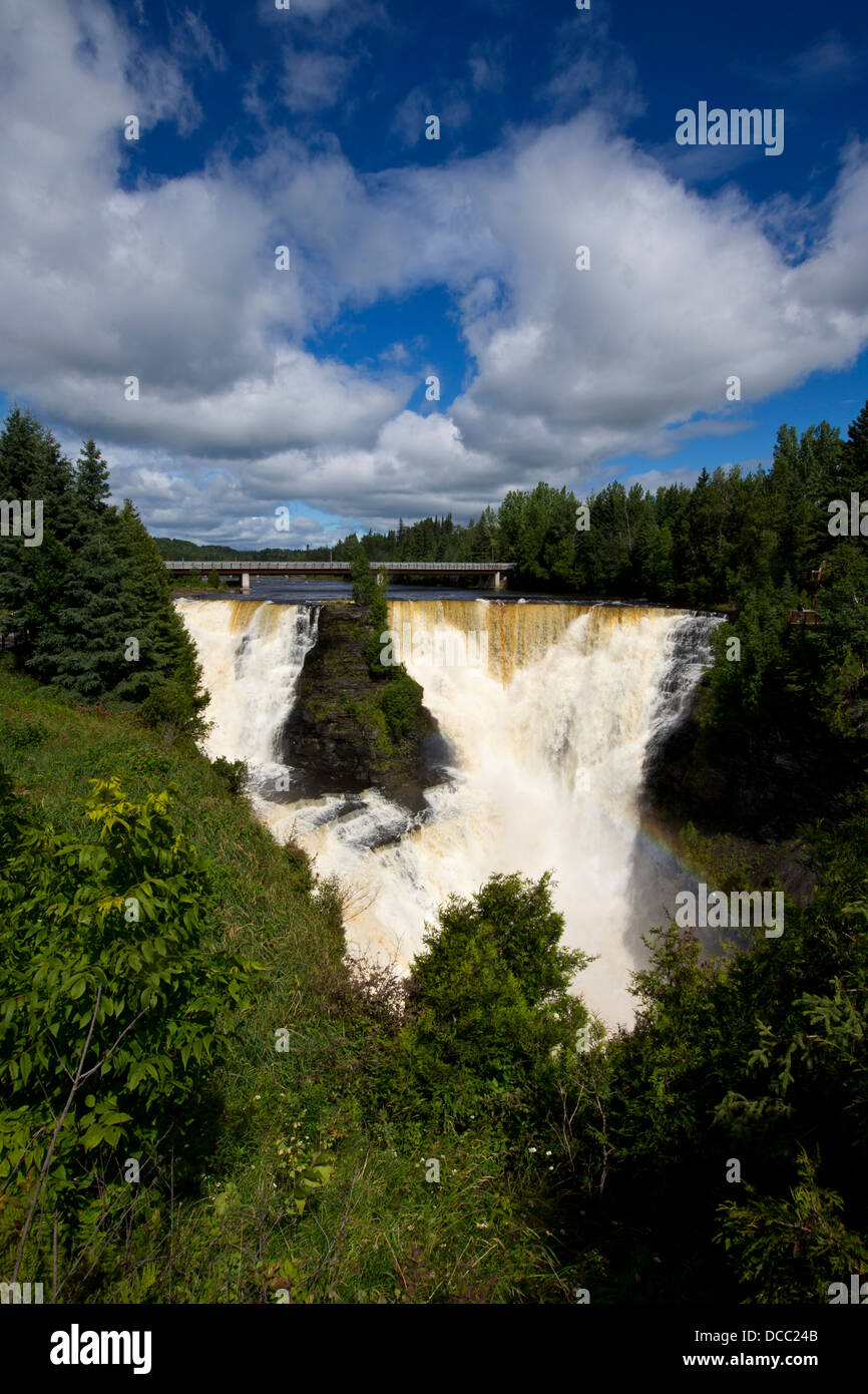 Kakabeka Falls, waterfall on the Kaministiquia River, Ontario, Canada Stock Photo