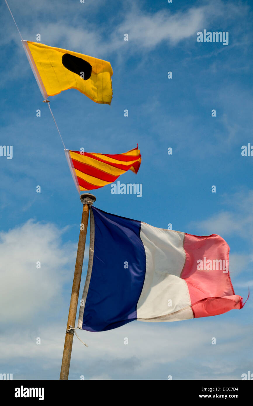 signal flags for a boat Stock Photo Alamy