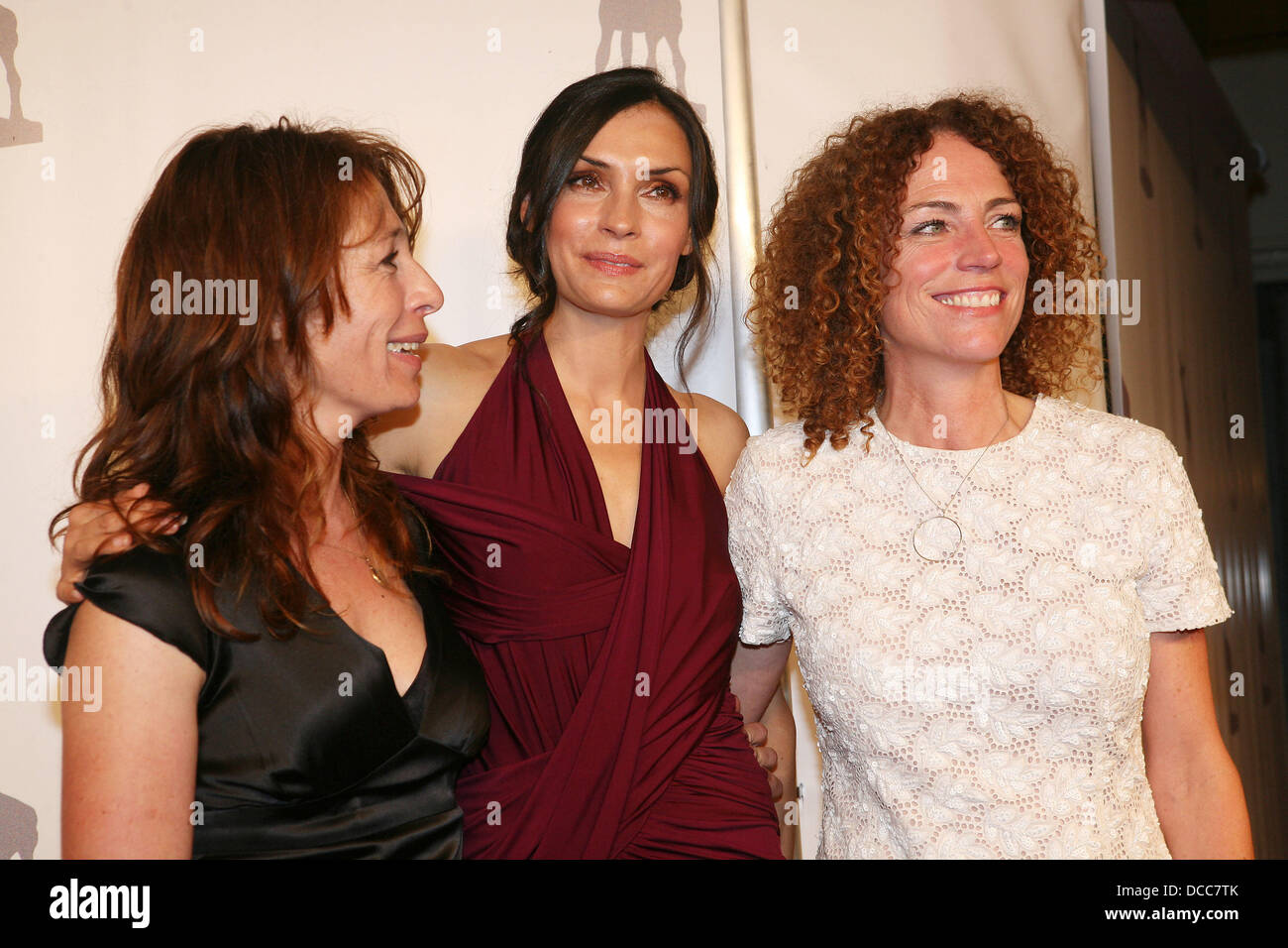 Famke Janssen with her sisters, film director Antoinette Beumer and ...