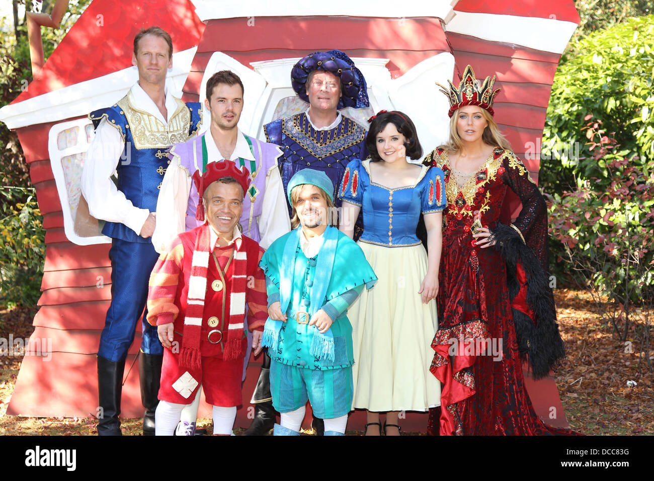 Cast photocall for the Snow White Pantomime which is to be held at The ...