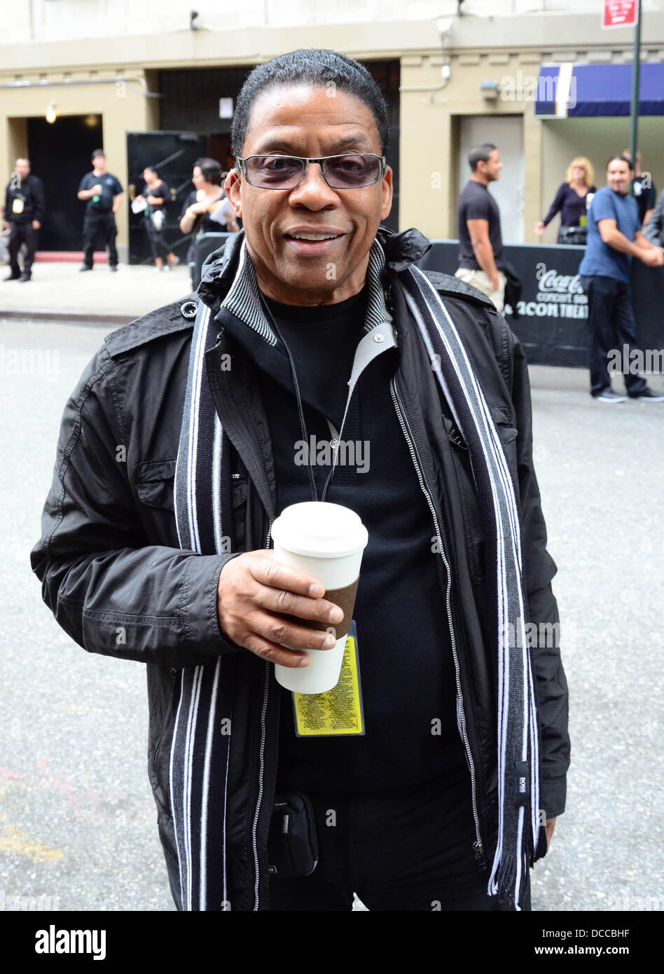 Herbie Hancock attending Stings Birthday Rainforest Gala New York City
