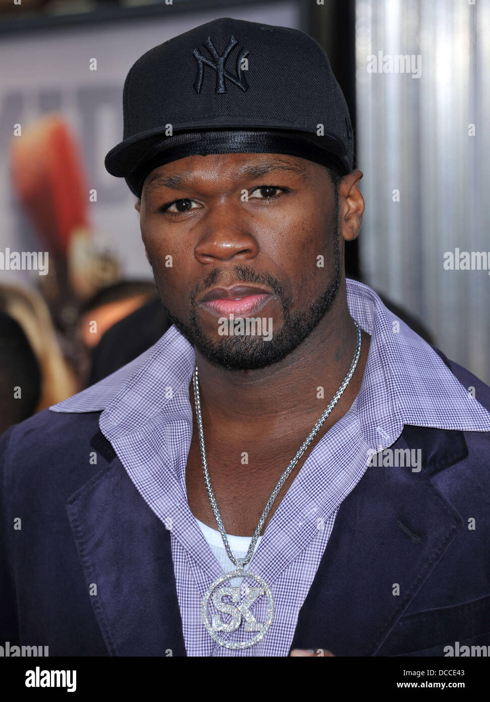 Curtis Jackson aka 50 Cent Los Angeles premiere of 