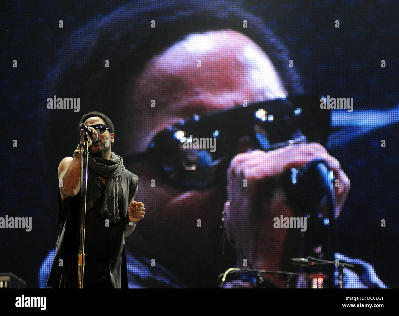 Lenny Kravitz 2011 Rock In Rio held at the Maracana Stadium Rio de