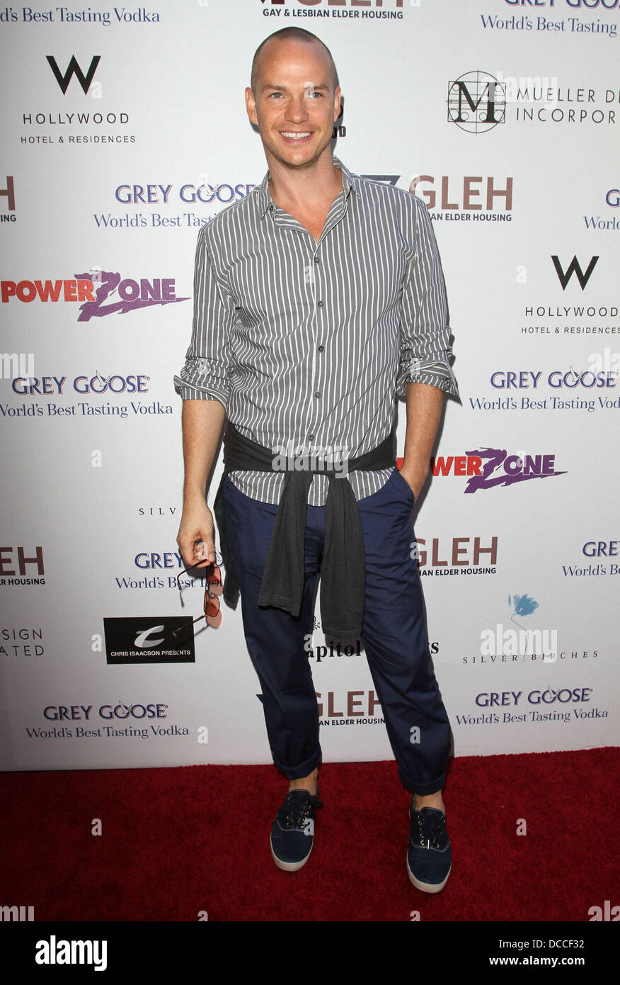 Peter Paige 10th Annual GLEH Garden Party held at at The W Hollywood ...