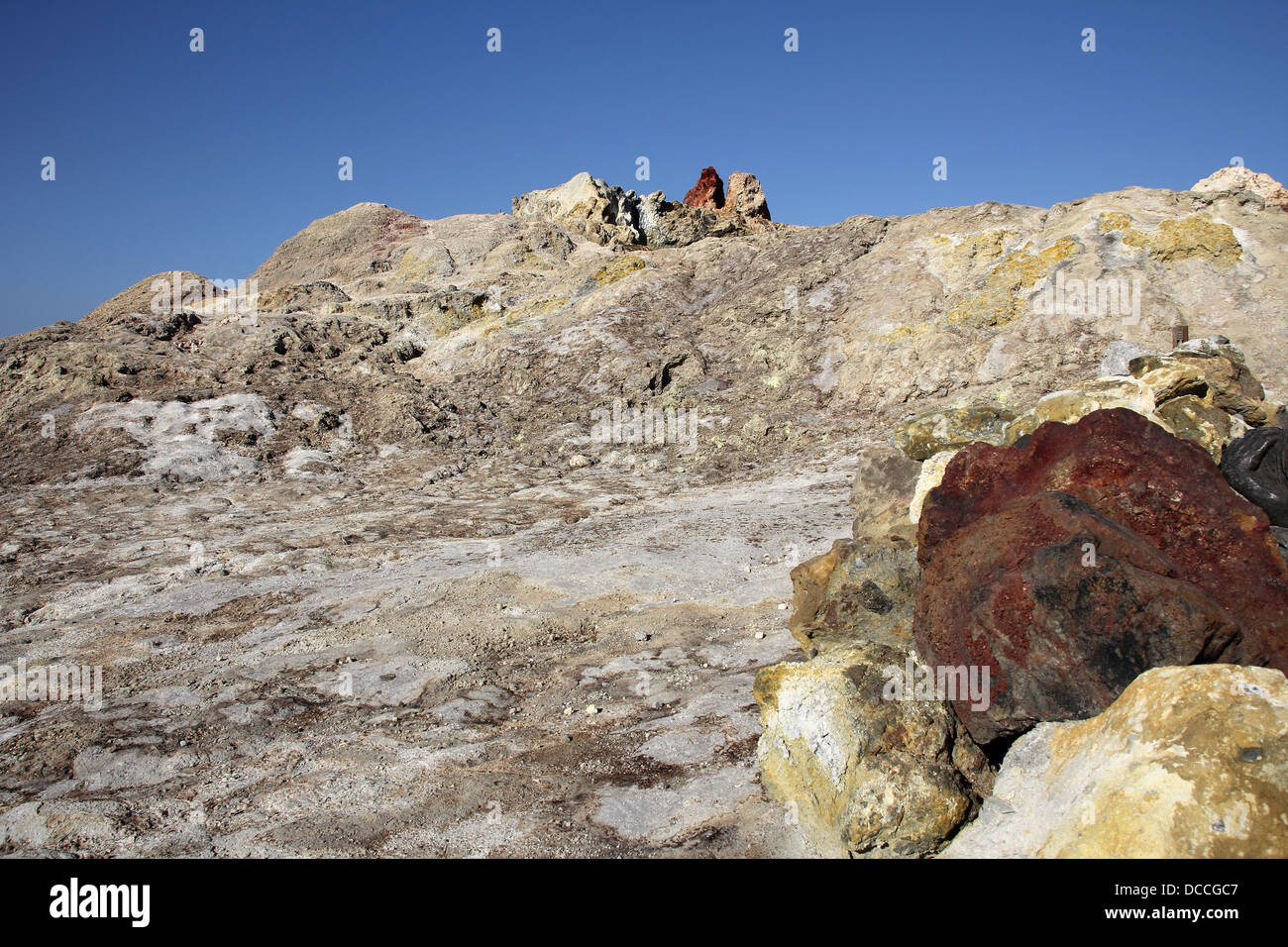 Volcanic rocks on the island of Vulcanoi, Sicily Stock Photo - Alamy