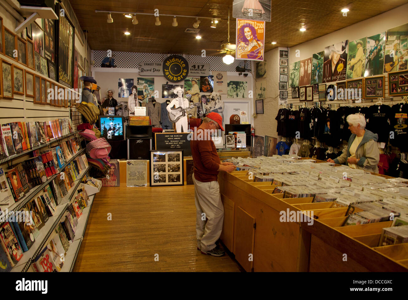 Ernest Tubb record shop in Nashville USA Stock Photo Alamy