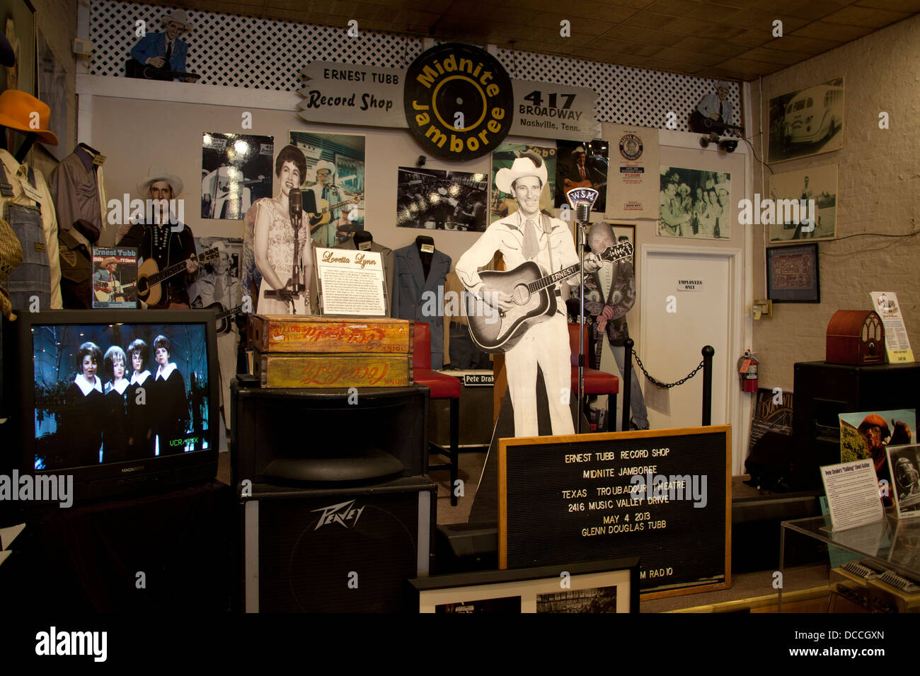 Ernest Tubb record shop in Nashville USA Stock Photo Alamy