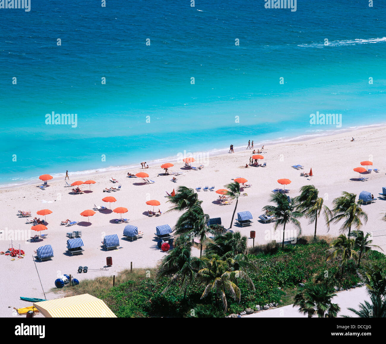 South Beach. Miami Beach. Florida. USA Stock Photo