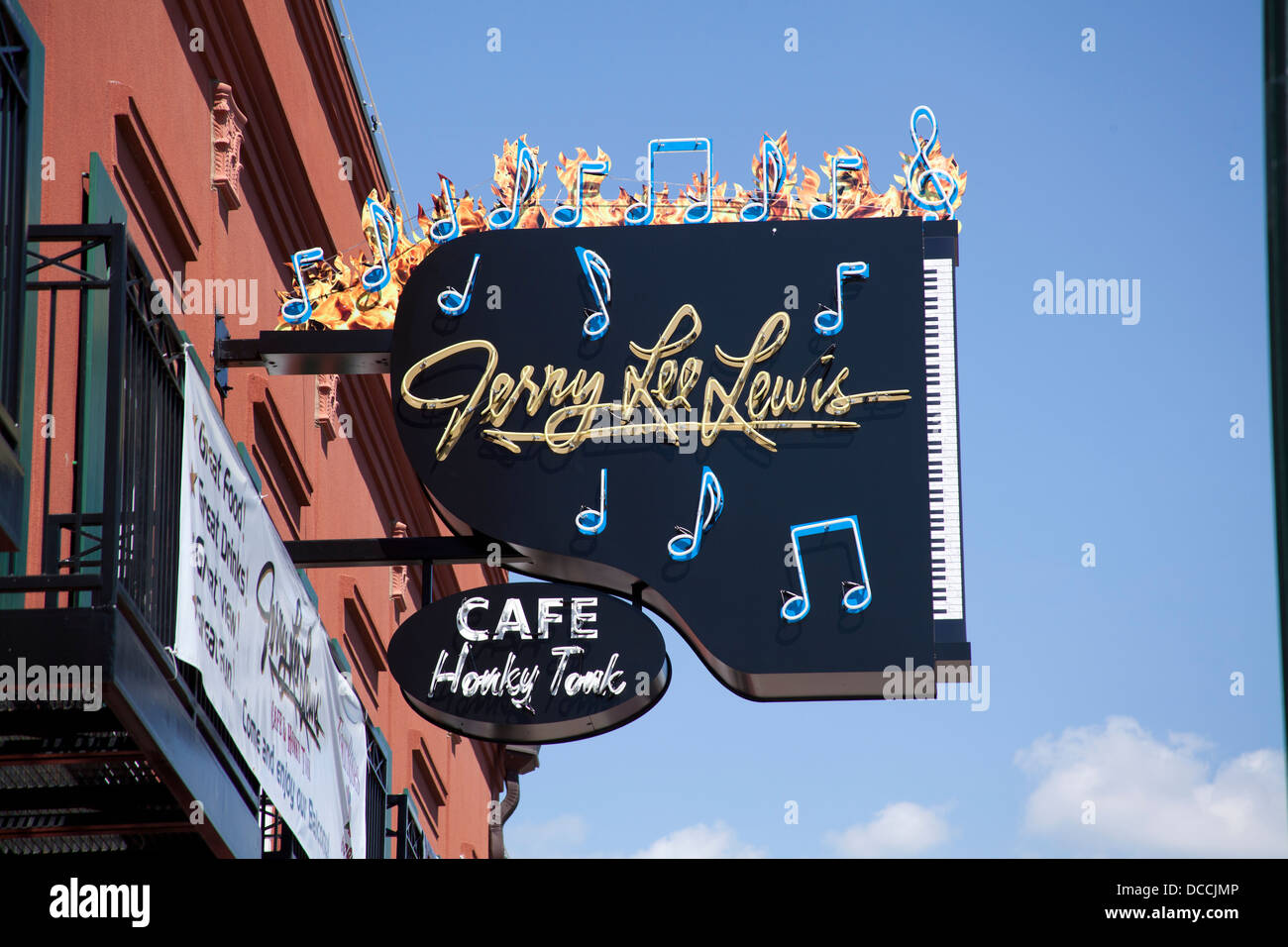 Jerry Lee Lewis's bar on Beale Street in Memphis Tennessee USA Stock Photo  - Alamy