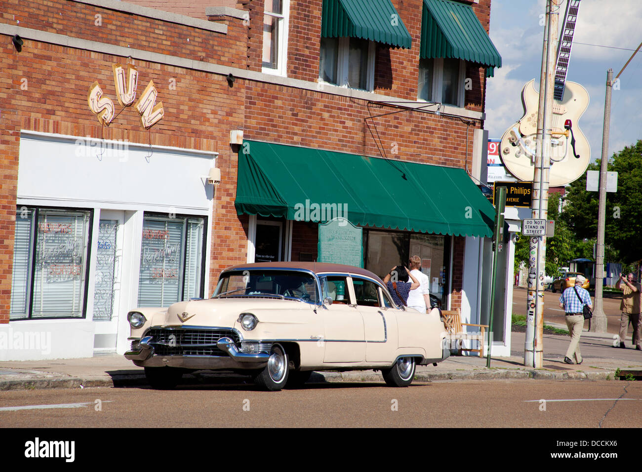 Sun Studios in Memphis Tennessee. Elvis Presley recorded his first hit