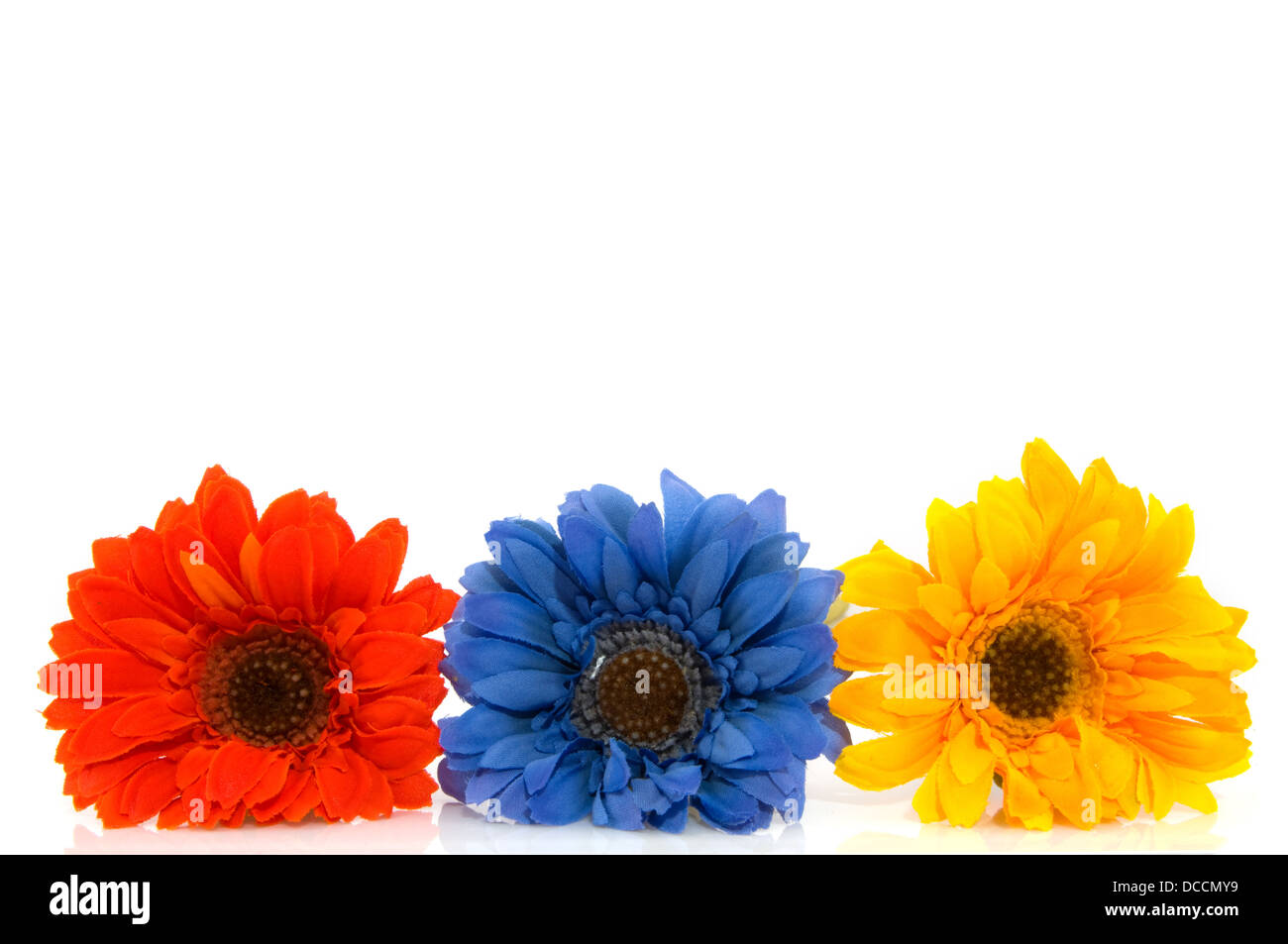 Blue silk flowers hi-res stock photography and images - Alamy