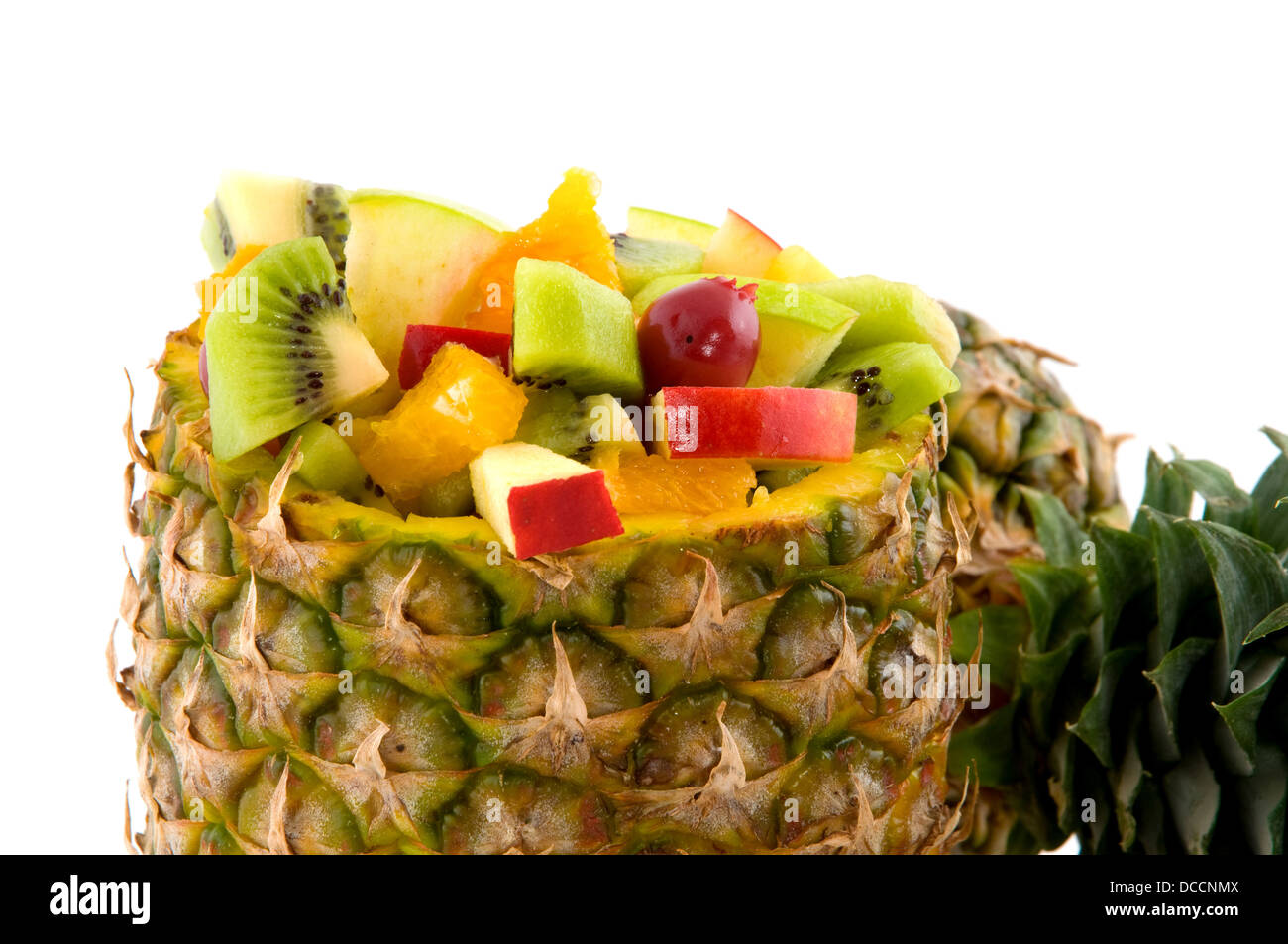 tropical fruit with ananas Stock Photo - Alamy