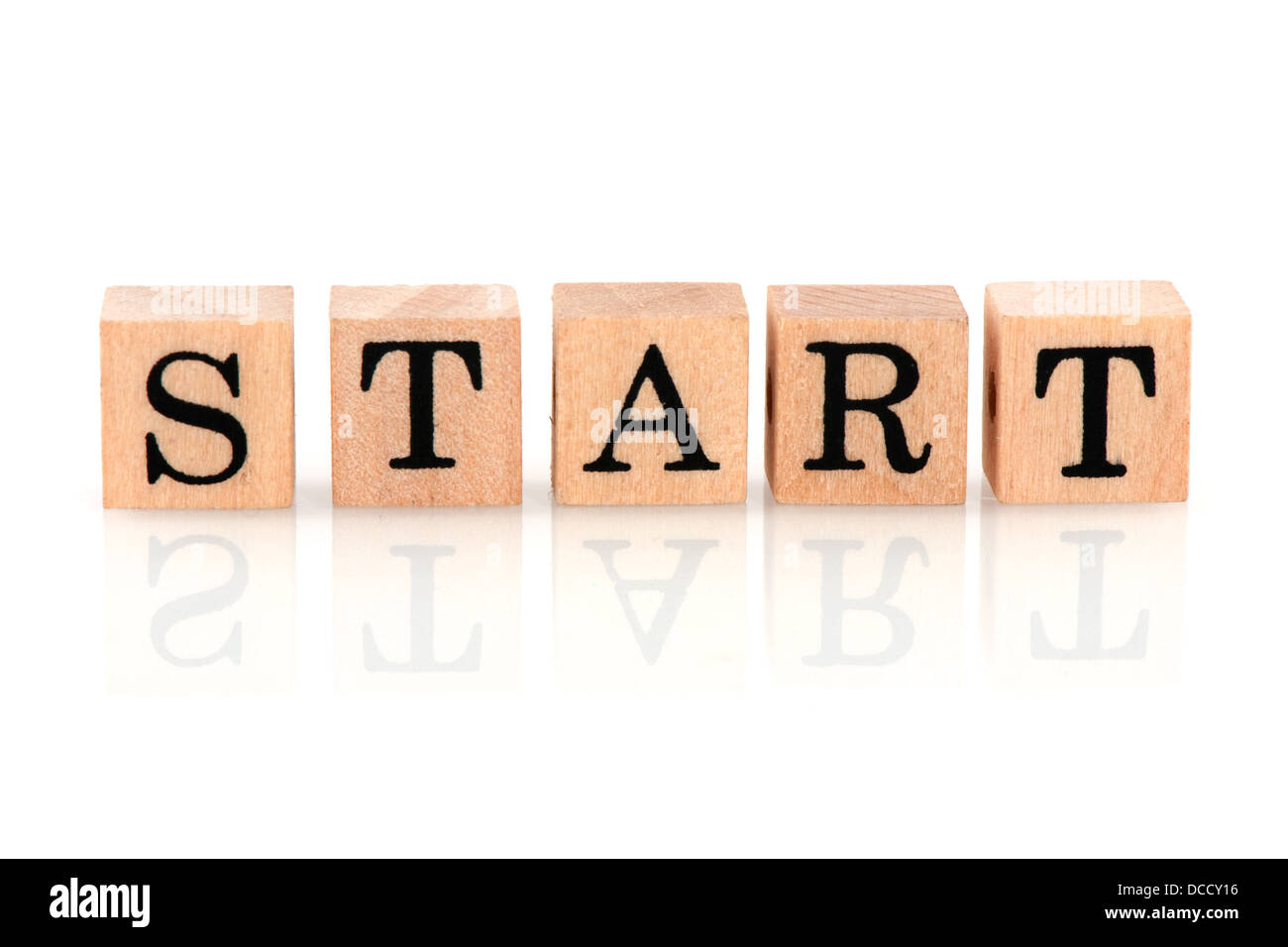 start Stock Photo