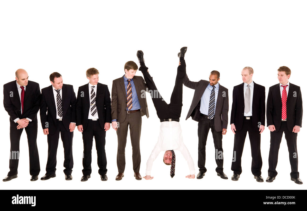 Group of businessmen Stock Photo - Alamy