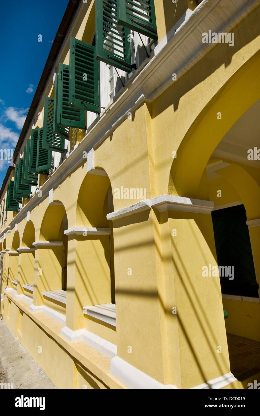 Government House, downtown business district, Christiansted, St Croix