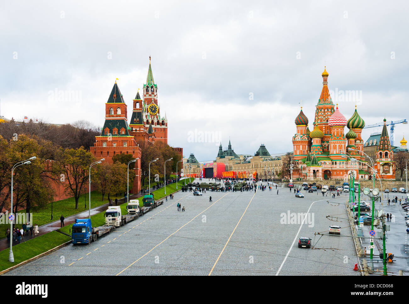 Intercession Cathedral or St. Basil's Cathedral and the Spassky