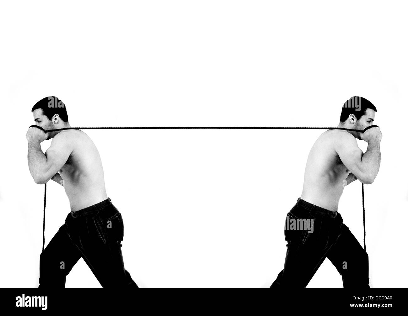 Dual rope hi-res stock photography and images - Alamy