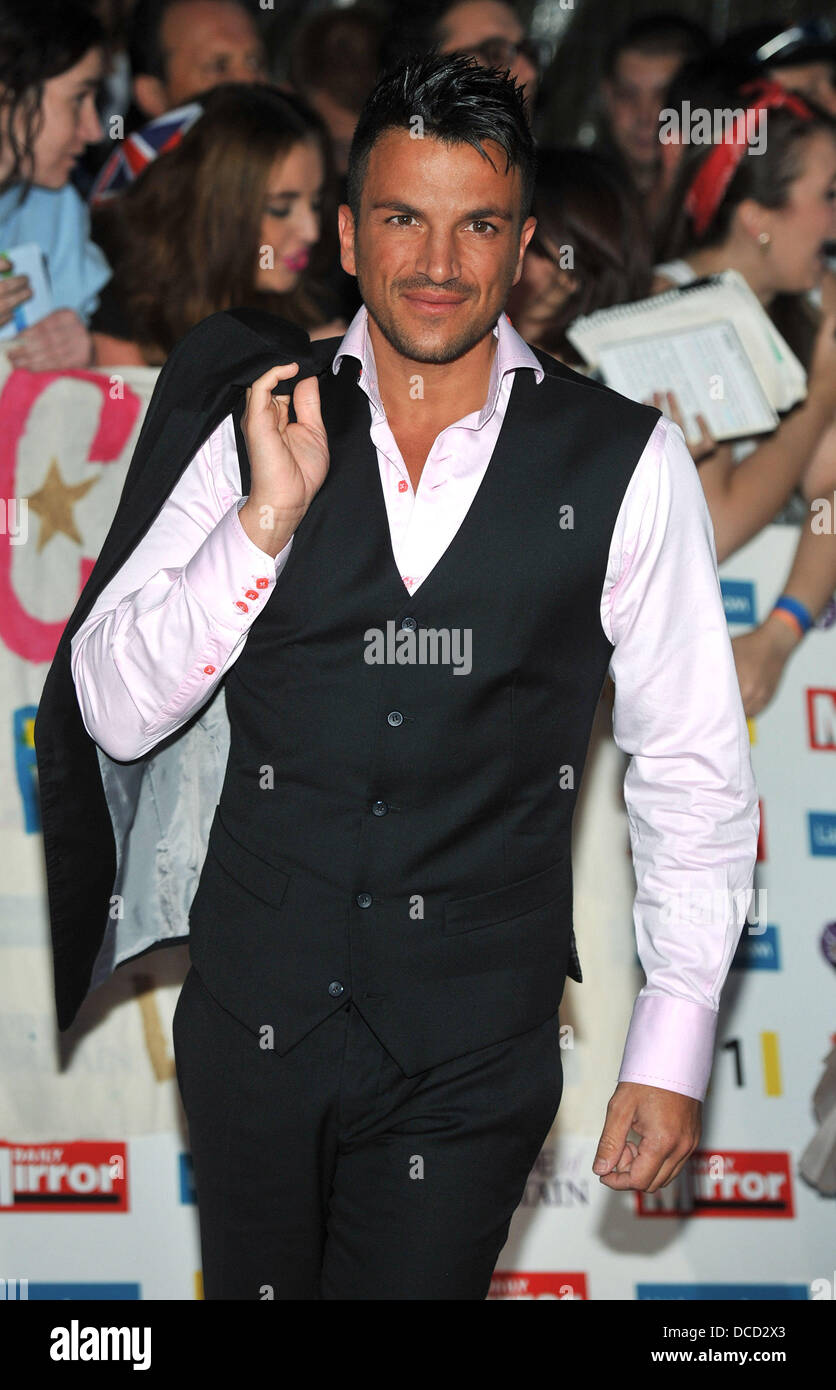 Peter Andre 2011 Pride of Britain Awards held at the Grosvenor House ...