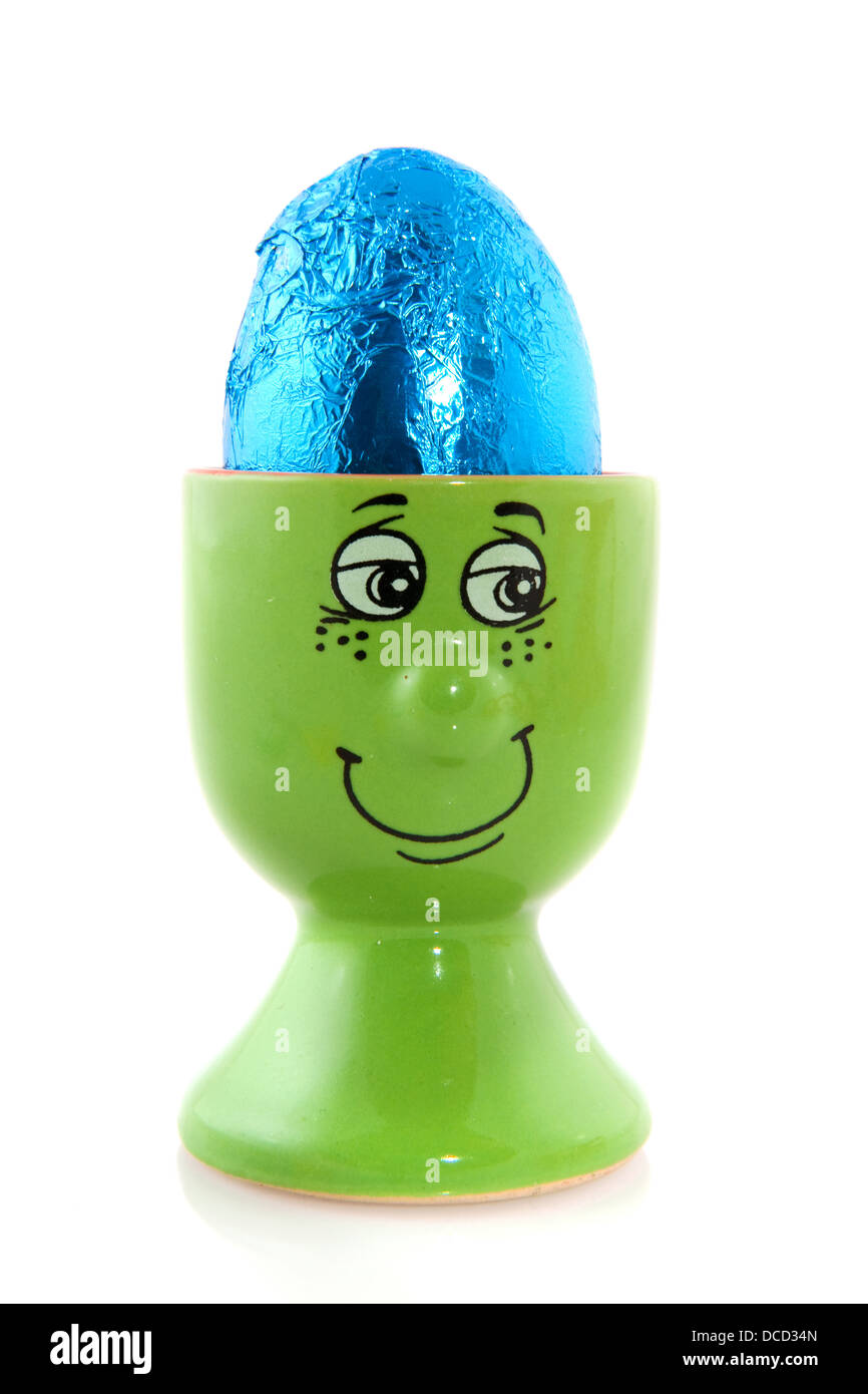 Chocolate easter egg Stock Photo Alamy