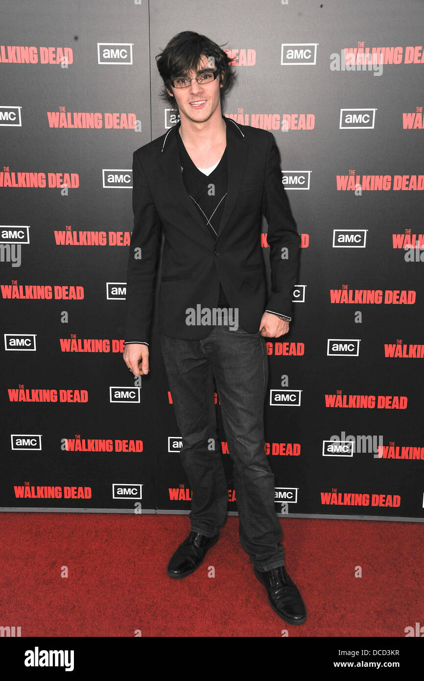 RJ Mitte "AMC's Breaking Bad" , at the premiere of AMC's 'The Walking
