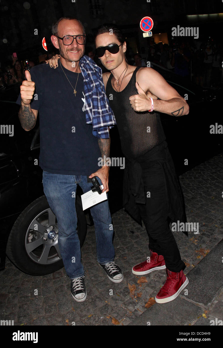 Jared leto and terry richardson hi-res stock photography and images - Alamy, image size:891x1390