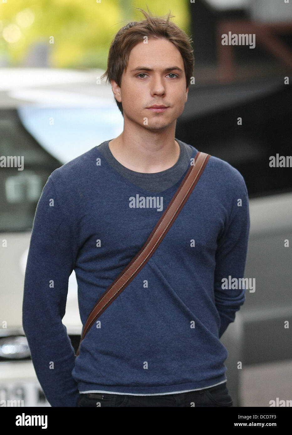 Joe Thomas at the ITV studios London, England - 05.10.11 Stock Photo ...