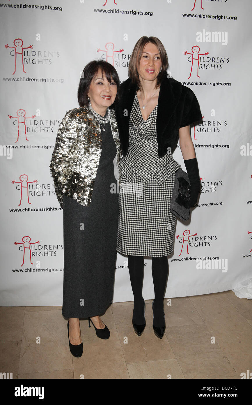 Cathy Hardwick (L), Christina Civetta Children's Rights' Sixth Annual