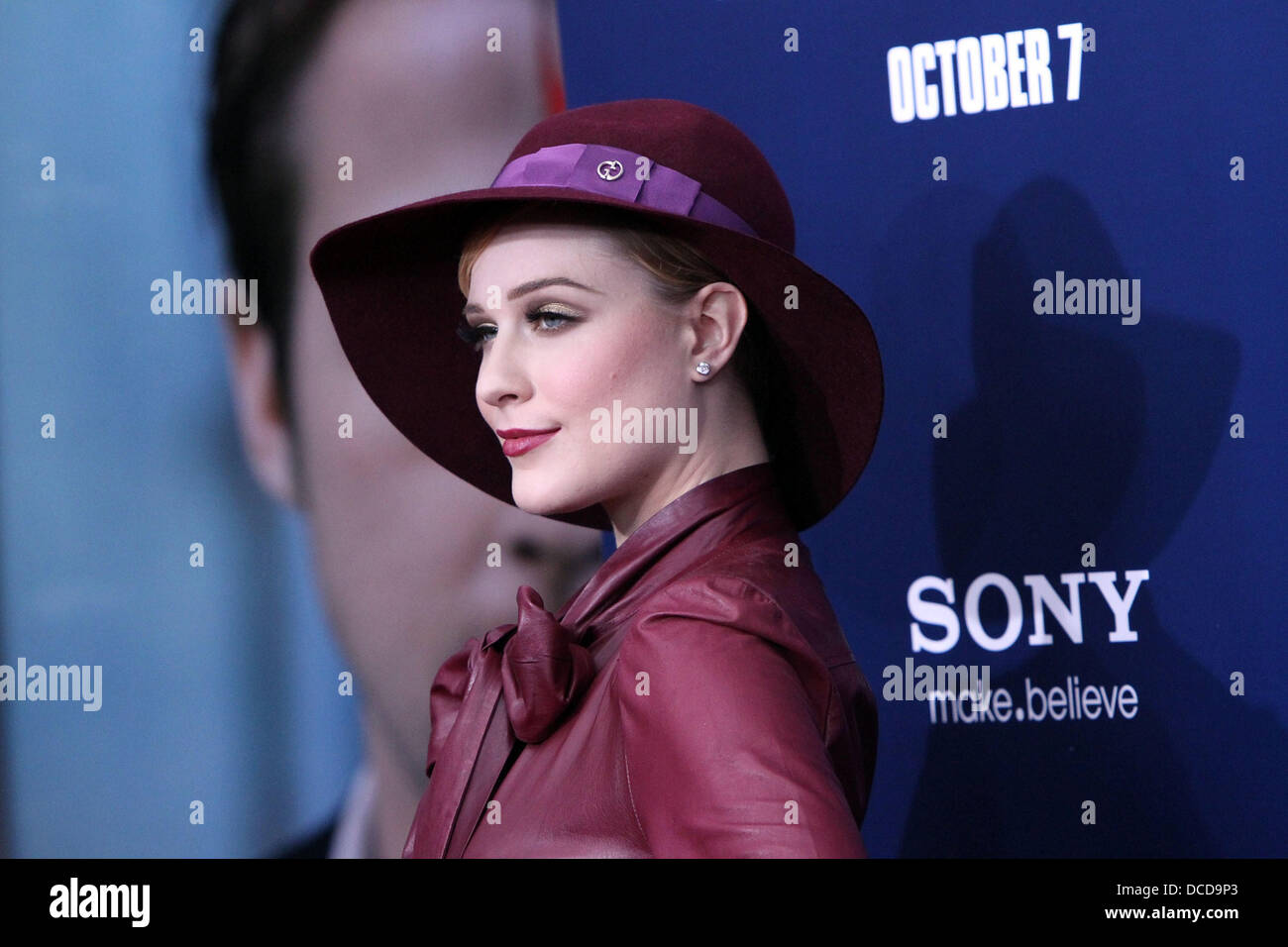 Evan Rachel Wood New York premiere of 'The Ides of March' at the ...