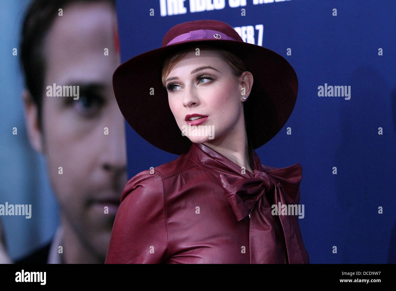 Evan Rachel Wood New York premiere of 'The Ides of March' at the ...