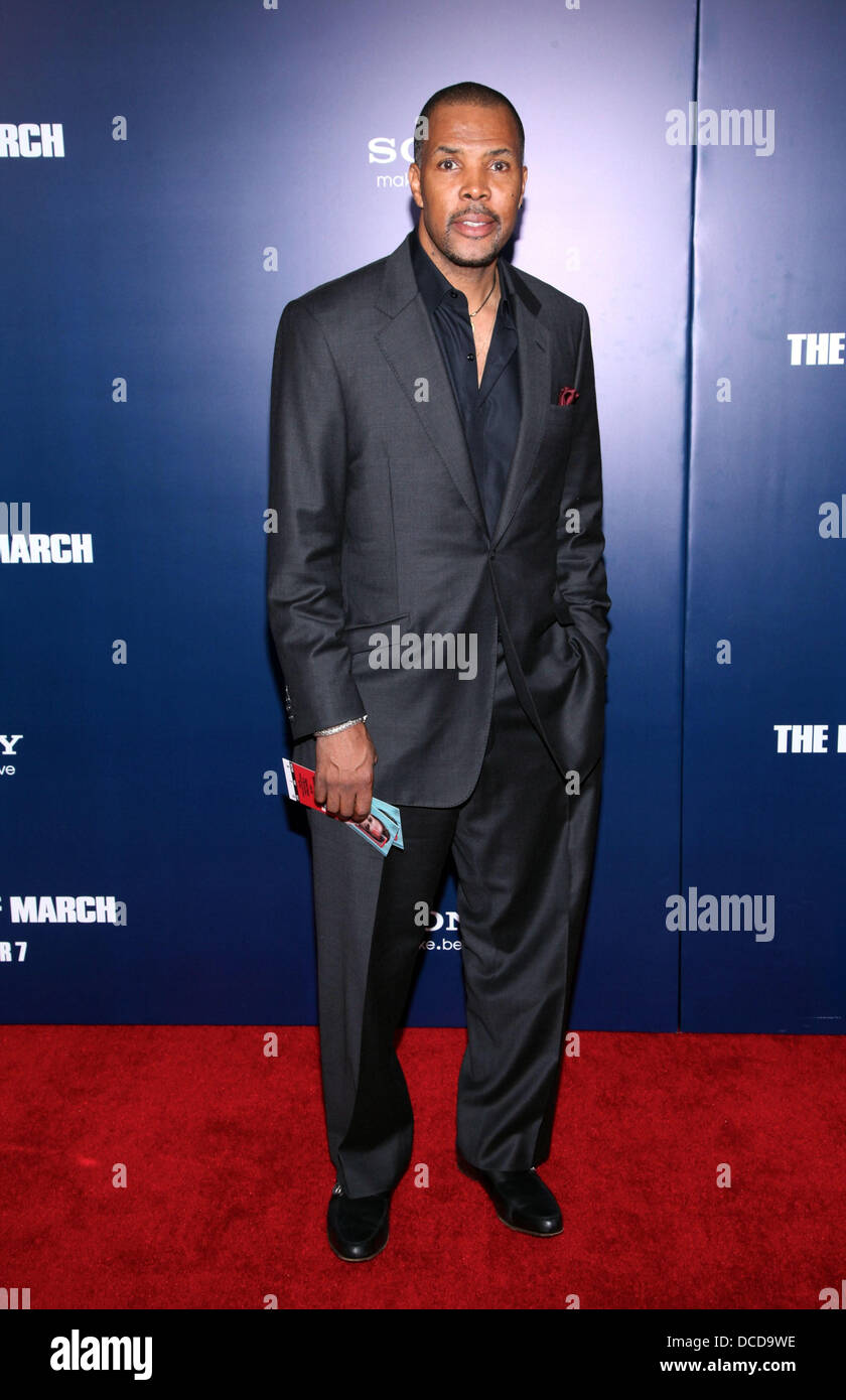 Eriq La Salle New York premiere of 'The Ides of March' at the Ziegfeld ...