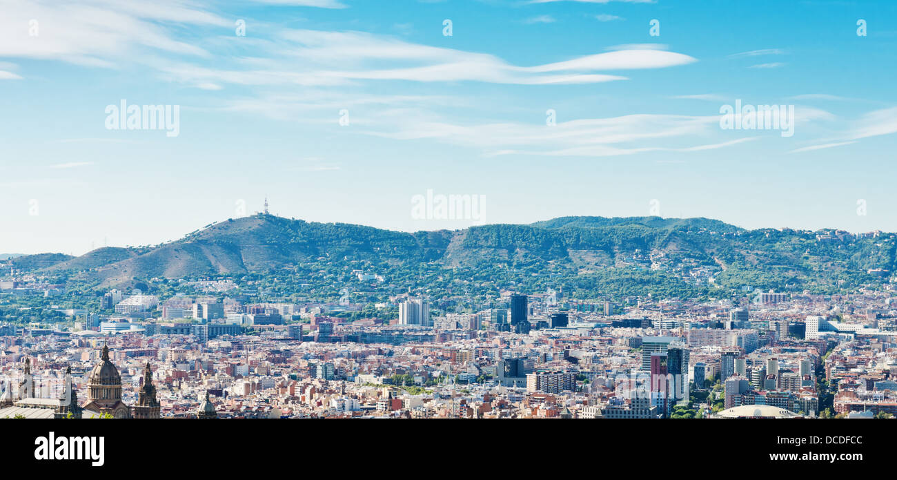 Cityscape of Barcelona. Spain Stock Photo - Alamy