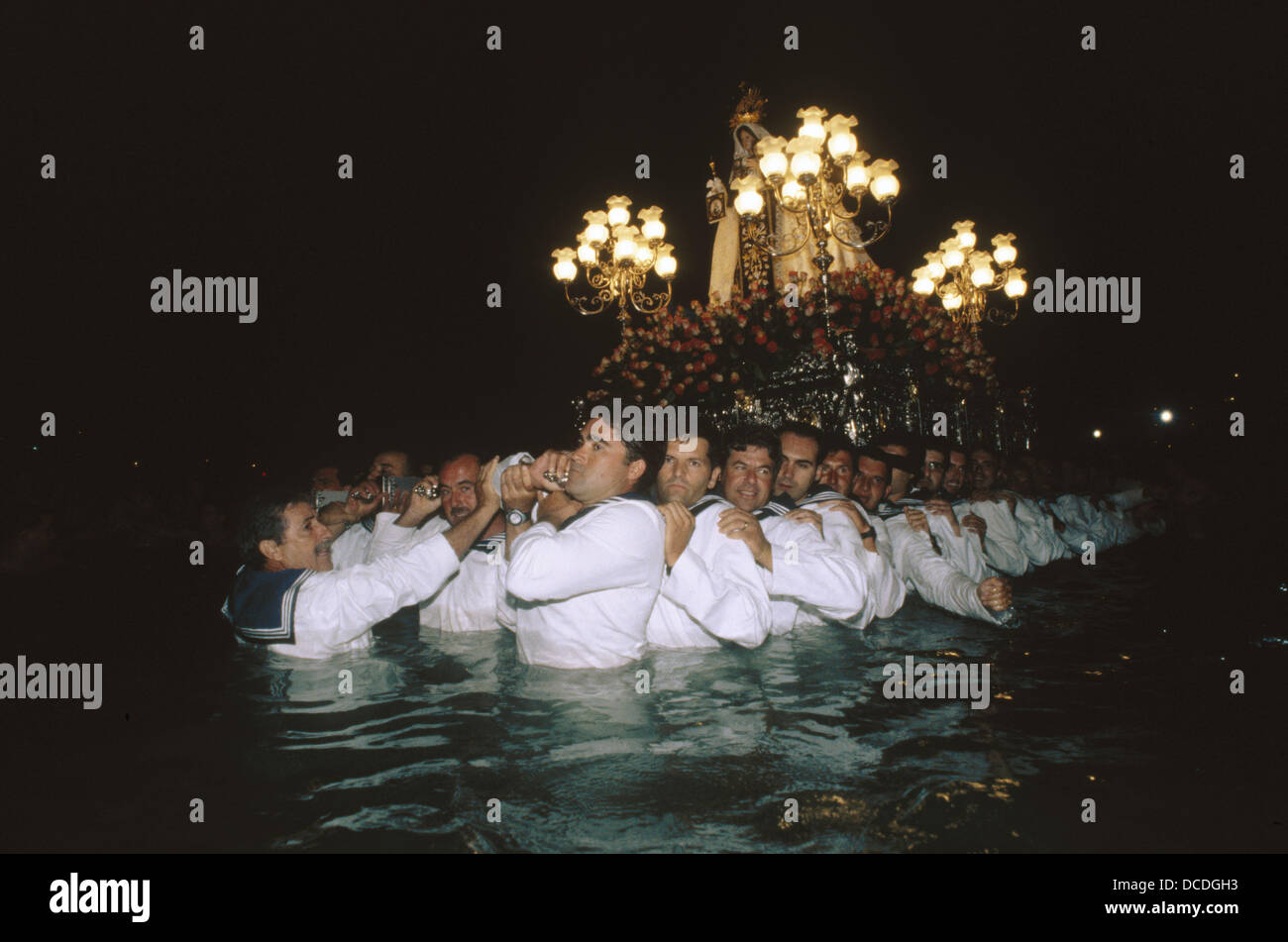 Virgen del carmen procession malaga hi-res stock photography and images ...