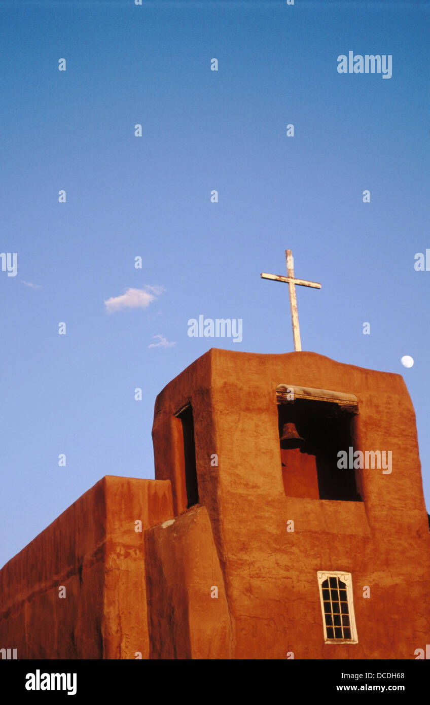 Adobe chapel built by Tlaxcala Indians. Oldest Mission Church in the