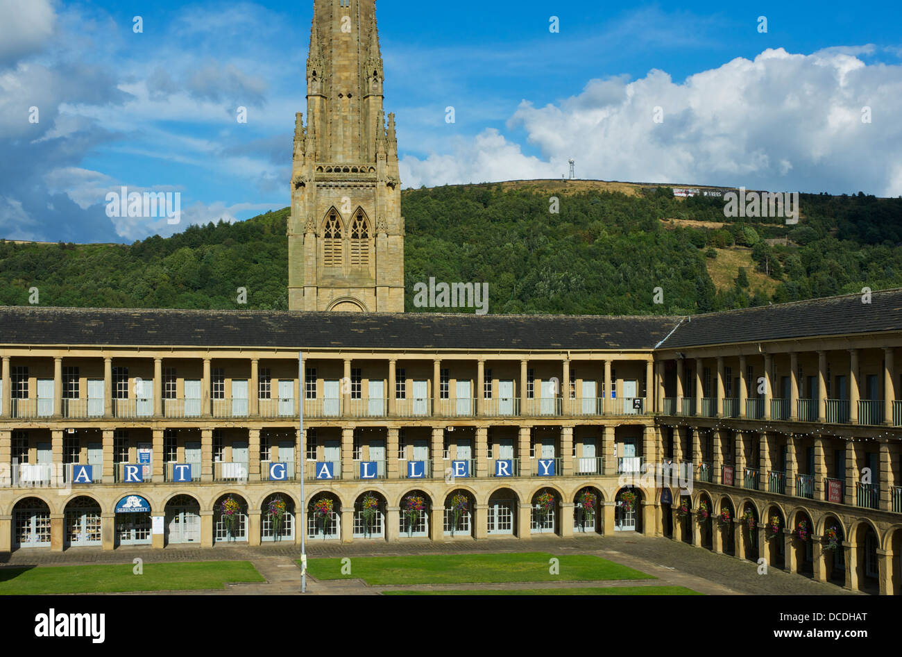 The Piece Hall in Halifax, West Yorkshire, England UK Stock Photo Alamy