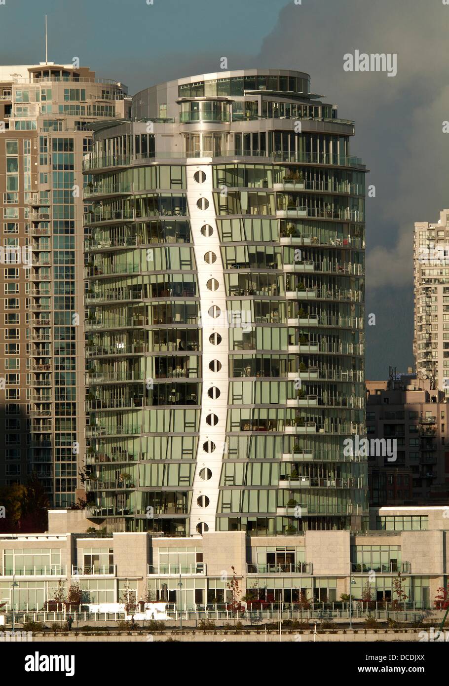 The Erickson, an apartment tower designed by architect Arthur Erickson