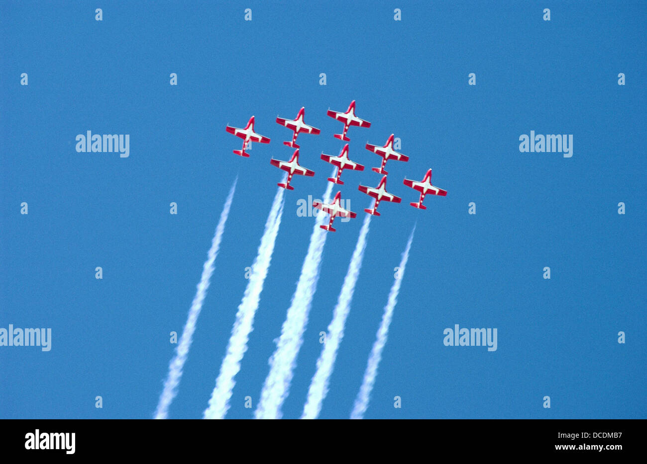 Canadian Forces Snowbirds air acrobatic team Stock Photo - Alamy