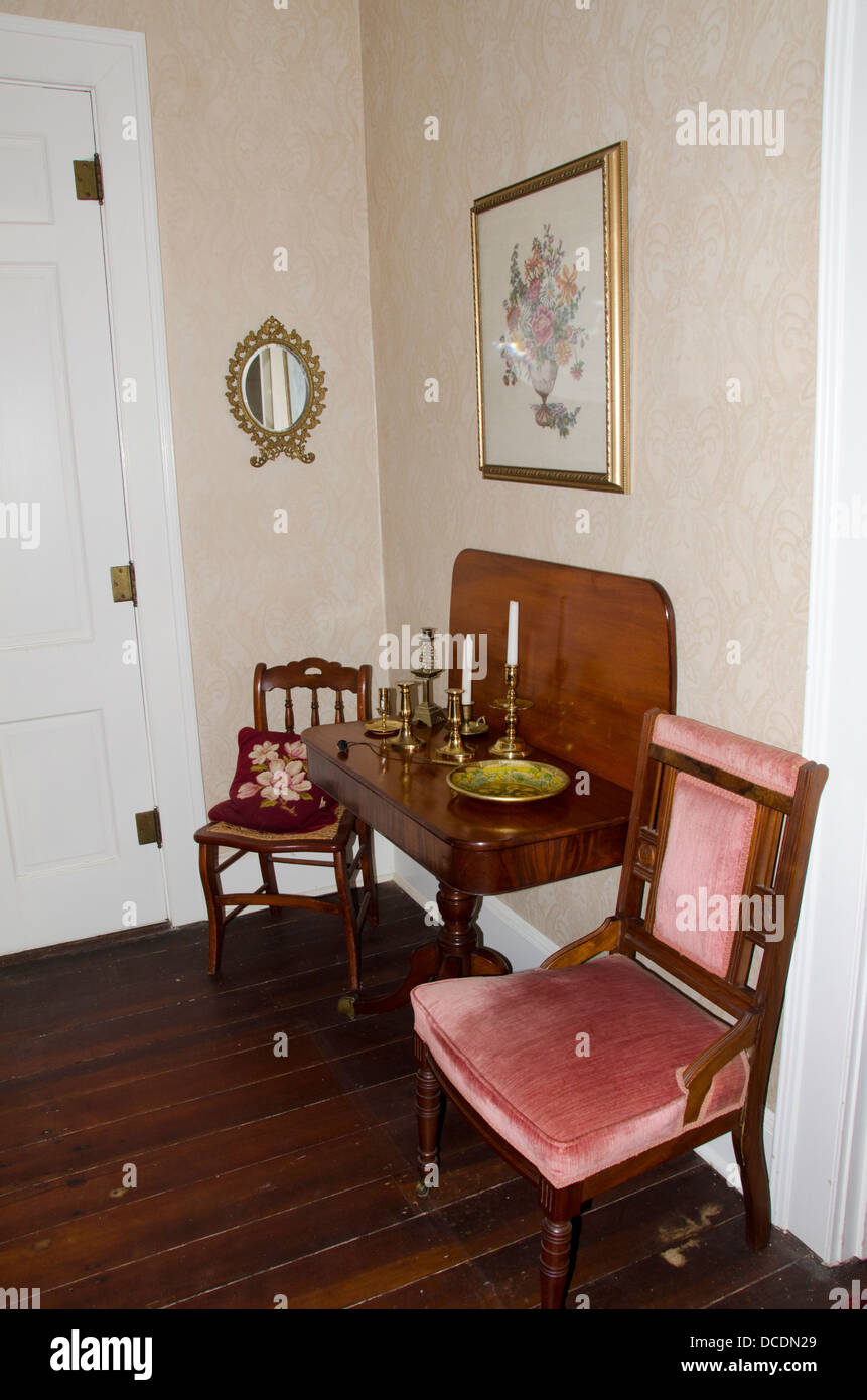 Tennessee, Savannah. Historic Cherry Mansion, c. 1830, National Register of Historic Places, interior. Stock Photo