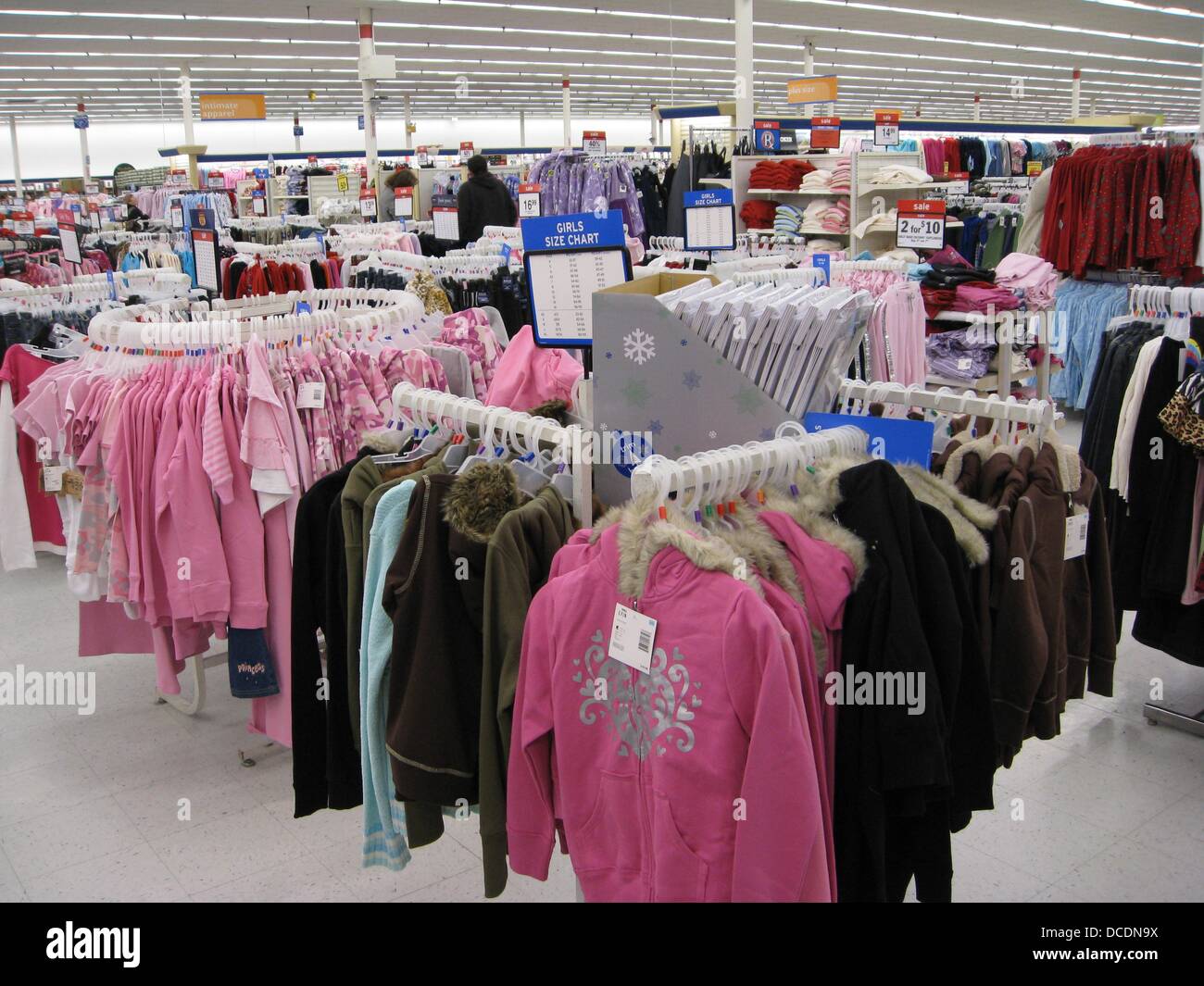 Display of women´s clothing for sale Stock Photo Alamy
