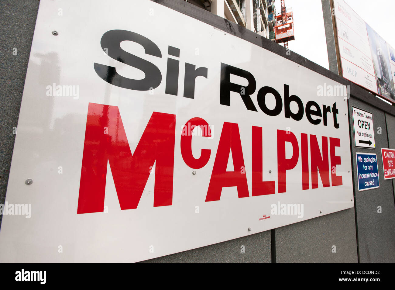 Sir Robert McAlpine Stock Photo