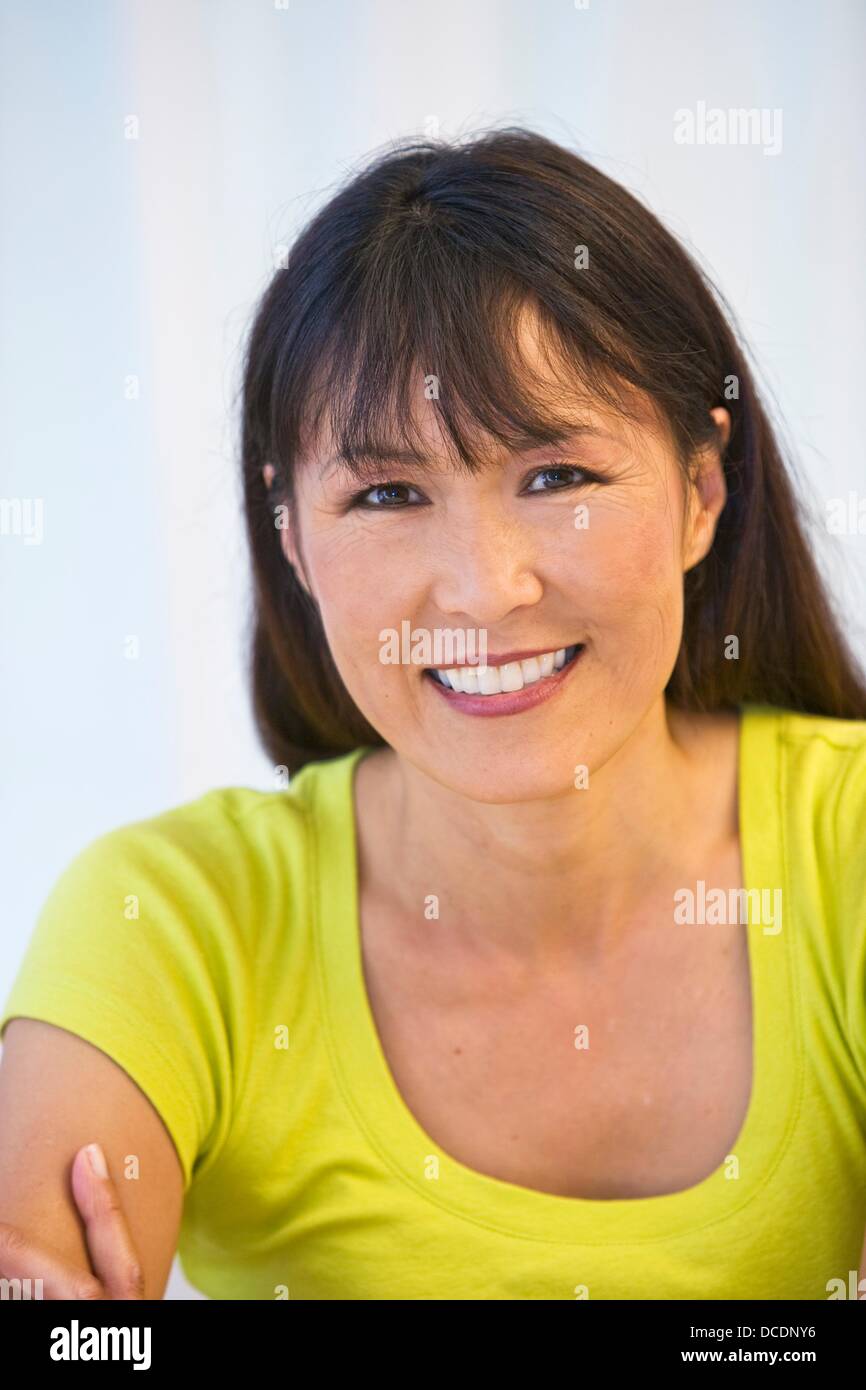 Portrait Chinese American woman Stock Photo - Alamy