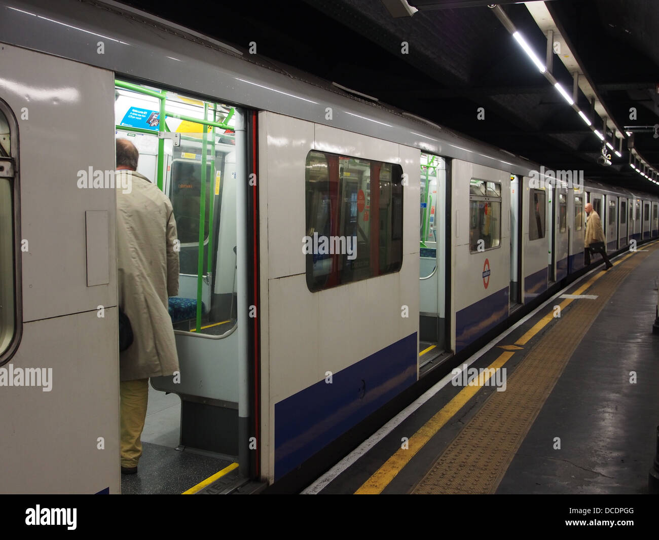 London underground station Stock Photo